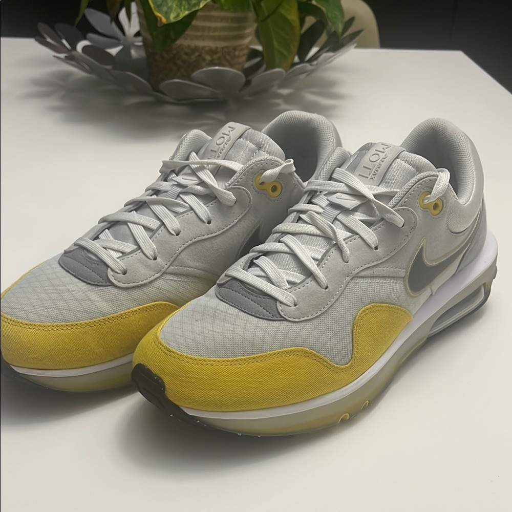 Nike Gray and Yellow Sneakers